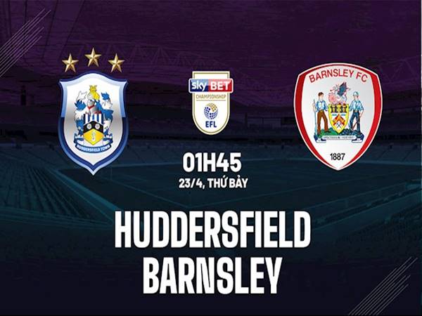 Nhận định kết quả Huddersfield vs Barnsley, 01h45 ngày 23/04