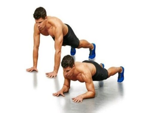 Bài tập cẳng tay không cần tạ tại nhà cho nam