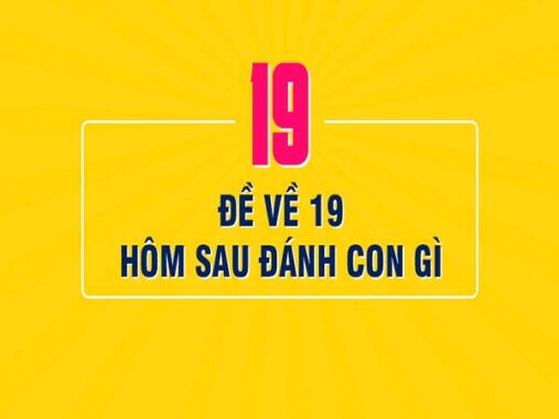 Đề về 19 hôm sau thống kê con gì – Chia sẻ cặp số may mắn khi đề về 19