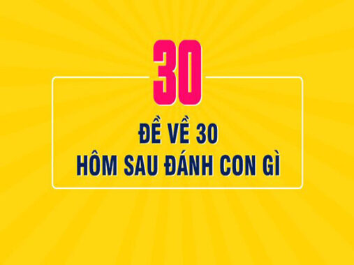 Đề về 30 hôm sau thống kê con gì – Tổng hợp cặp số đẹp nhất hôm nay