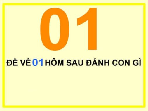 Đề về 01, Thống kê bộ lô đẹp khi đề về 01