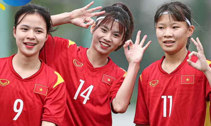 Tuyển U17 nữ Việt Nam lọt top vòng loại hai U17 nữ châu Á