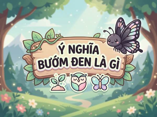Phân tích ý nghĩa bướm đen trong phong thủy