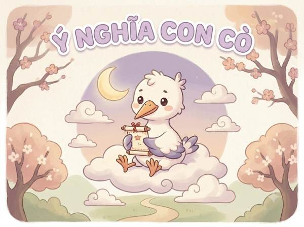Ý nghĩa con cò theo quan niệm dân gian?
