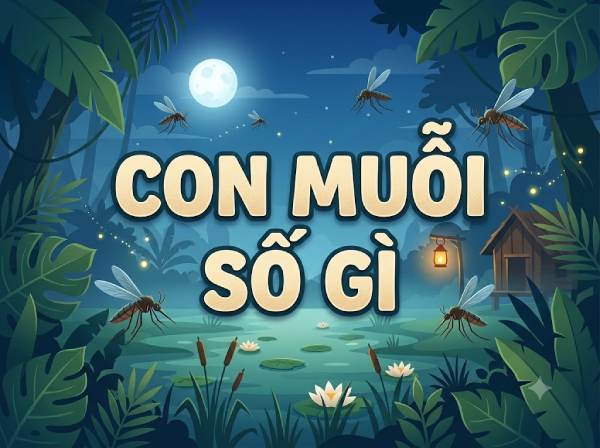 Con muỗi số mấy, số bao nhiêu giúp tài lộc hanh thông?