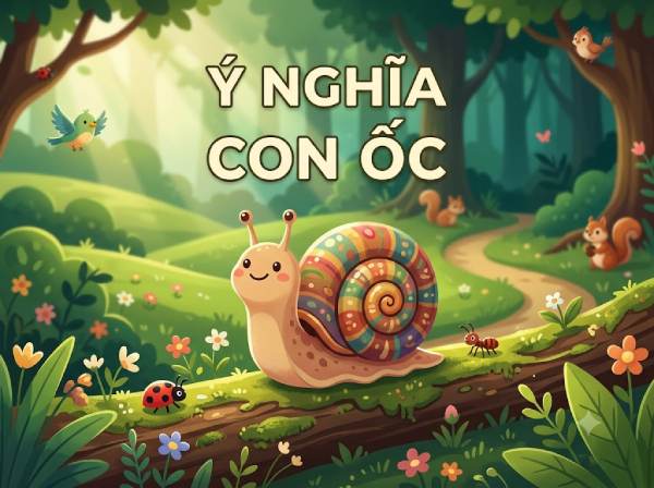 Luận giải ý nghĩa con ốc sên trong phong thủy