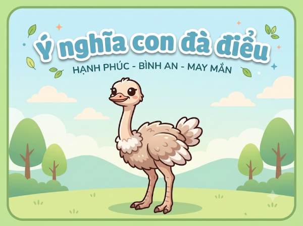 Phân tích ý nghĩa con đà điểu trong ngũ hành