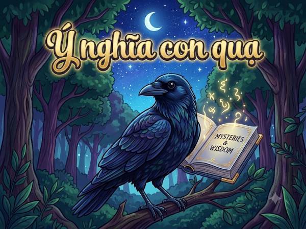 Luận giải ý nghĩa con quạ trong ngũ hành
