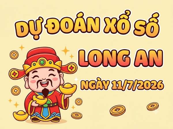 Dự đoán XSLA ngày 11 tháng 7 năm 2026 siêu chính xác